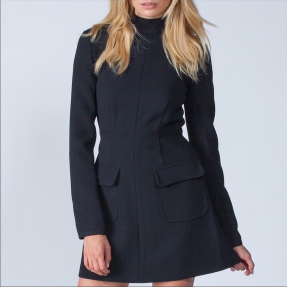 RACHEL ZOE Portia RUNWAY DRESS Mod 60s Size 6